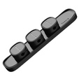 Baseus Peas Cable Clip uchwyty magnetyczne haczyki - Black