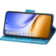 Etui z klapką do Realme 14 5G / Realme 14T 5G, Butterfly, niebieskie