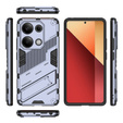 Etui do Xiaomi Redmi Note 13 Pro 4G / Xiaomi Redmi Note 14S / Xiaomi Poco M6 Pro 4G, Military kickstand, granatowe