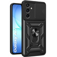 Etui pancerne do Samsung Galaxy A17 5G, CamShield Slide, czarne