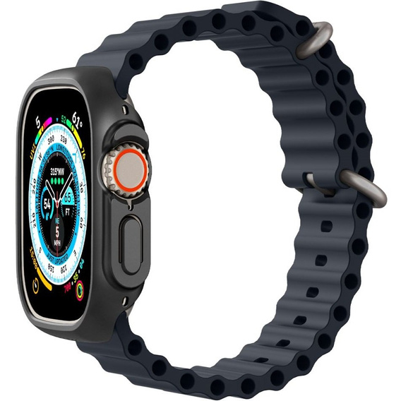 Etui SPIGEN do Apple Watch Ultra 1/2/3 49mm, Thin Fit, Czarne