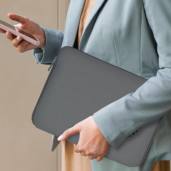 Etui Ochronne na Laptopa 13–14 cali – Odporne na Upadki i Zarysowania - Szare