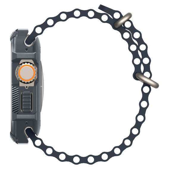 Etui Spigen do Apple Watch Ultra 1/2/3 49mm, Rugged Armor, Szary
