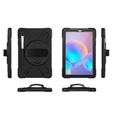 Etui pancerne do Samsung Galaxy Tab S6 T860/T865, ochronne 360 z miejscem na rysik, Czarne