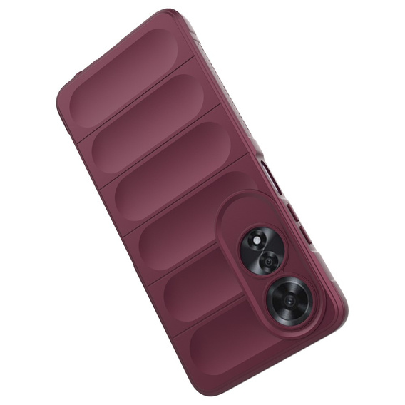 Etui do Oppo A60, Gaming Shockproof, bordowe