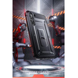 Etui Supcase do Samsung Galaxy S23, Unicorn Beetle Pro, czarne + klips do paska