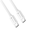 Kabel USB-C do USB-C Forcell F-Energy QC4.0 PD 5A 100W 2 m - biały