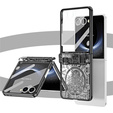 Etui do Samsung Galaxy Z Flip7 5G, Mechanical Legend, czarne