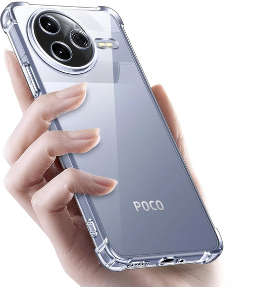 Etui do Xiaomi Poco F7 Pro, Dropproof, przezroczyste