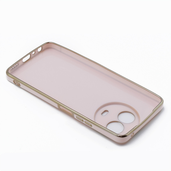 Etui do Realme 11 5G, Glamour CamShield, różowe rose gold