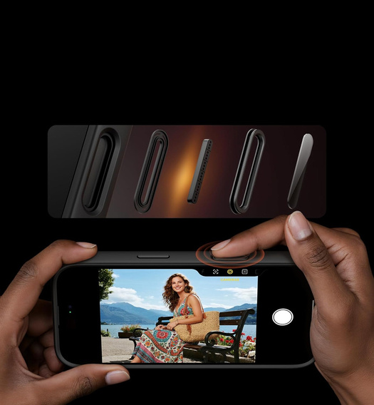 Etui do iPhone Air, Suritch Shockproof, do MagSafe – czarne