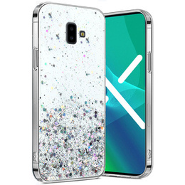 Etui do Samsung Galaxy J6 Plus, Glittery, przezroczyste
