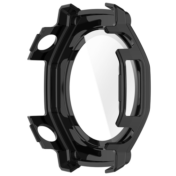 2w1 Etui + Szkło hartowane do Amazfit T-Rex 3 Pro, czarne