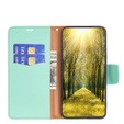 Etui z klapką do Xiaomi Redmi Note 13 Pro 5G, Wallet Litchi Leather, zielone
