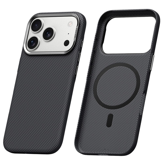 Etui SULADA do iPhone 17 Pro z MagSafe – tytanowe czarne
