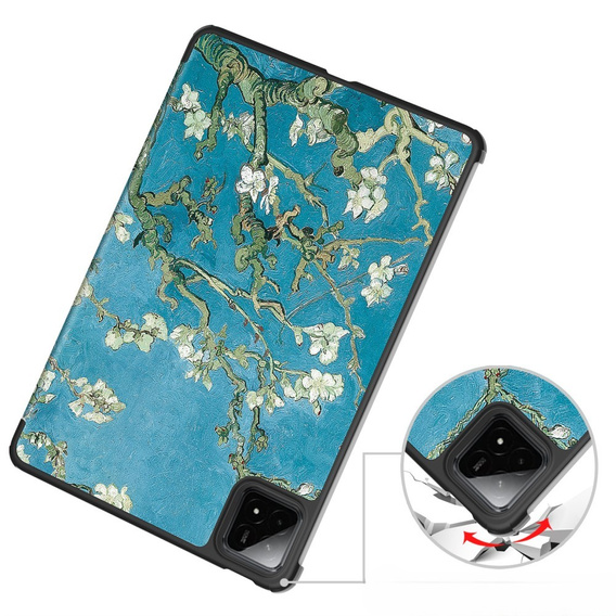 Etui do Xiaomi Pad 7 / 7 Pro, Smartcase, Flowers