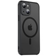 Etui do MagSafe do iPhone 15 Plus, Hybrid Matte Lens Pro, czarne
