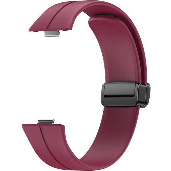 Pasek Silikonowy do Huawei Watch Fit 4 / 4 Pro / 3, Bordowy