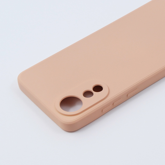 Etui do Oppo A78 4G, Silicone Lite, różowe