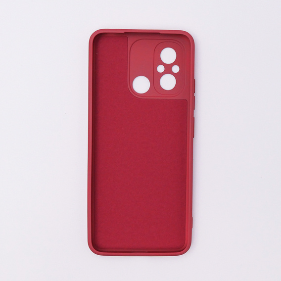 Etui do Xiaomi Redmi 12C, Silicone Lite, czerwone