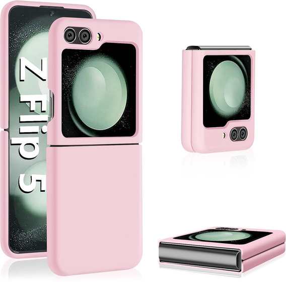 Etui Silikonowe do Samsung Galaxy Z Flip5 5G, różowy