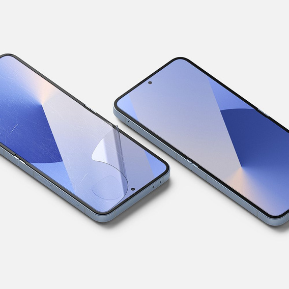 Folia Ochronna Ringke Dual Easy do Samsung Galaxy Z Flip7 FE / Z Flip6, dwie sztuki
