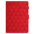 Etui do Lenovo Tab M10 Plus 10.6 Gen 3 TB-125F TB-128F, Classic, z miejscem na rysik, czerwone