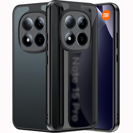Etui do Xiaomi Redmi Note 15 Pro 4G, Fusion Hybrid, matowe czarne