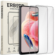 2x Szkło Hartowane do Xiaomi Redmi Note 12 4G/5G / POCO X5 5G, ERBORD 9H Hard Glass, szybka