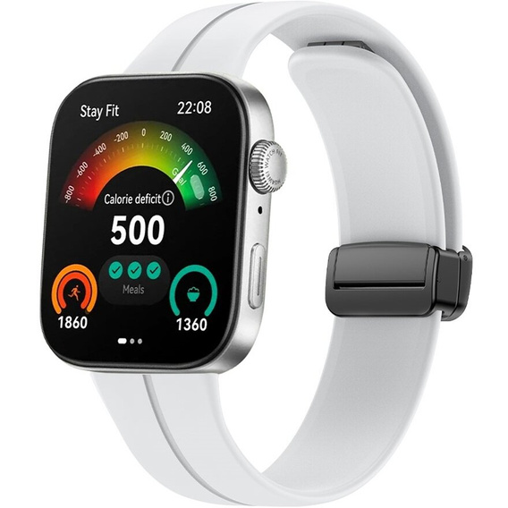 Pasek Silikonowy do Huawei Watch Fit 4 / 4 Pro / 3, Biały