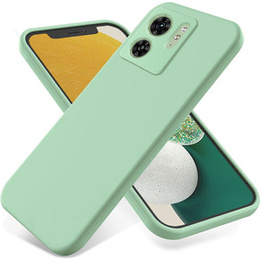 Etui do Motorola Edge 40 5G, Silicone Lite, zielone