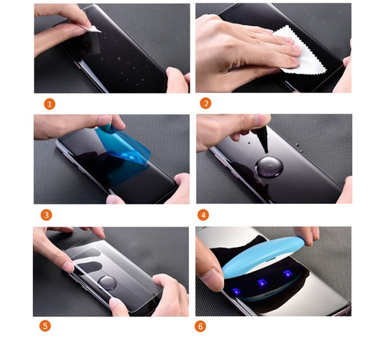 MOCOLO Szkło Hartowane UV Liquid Film 3D Curved Full Coverage do OnePlus 12 5G – niezawodna ochrona ekranu