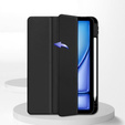 Etui do iPad Air 13" 2025/2024 (7/6 gen.), Smartcase Hybrid, z miejscem na rysik, czarne