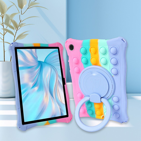 Etui dla dzieci do Samsung Galaxy Tab A9+, Bubble, wielokolorowe