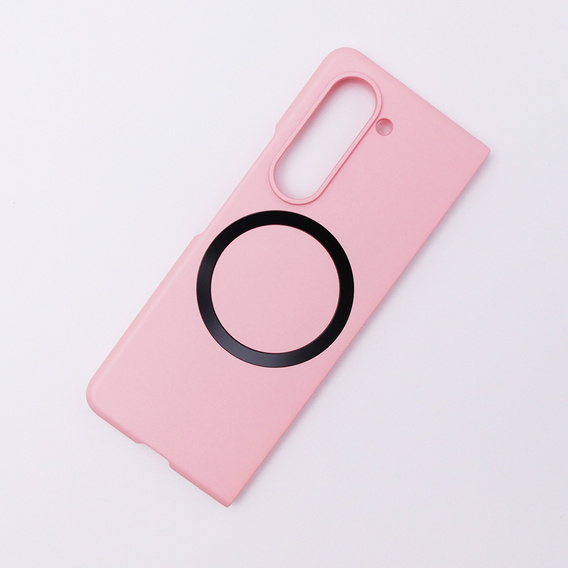 Etui Skin-touch do Samsung Galaxy Z Fold5 5G, MagSafe, różowe