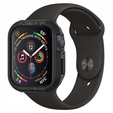 Etui Spigen do Apple Watch 4/5/6/7/8/9/SE 44/45mm, Rugged Armor, Czarny