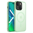 Etui do iPhone 14, Simple MagSafe, zielone