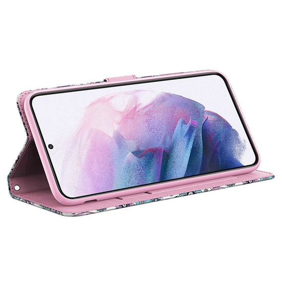 Etui z klapką do Samsung Galaxy A14 4G/5G, Wallet, Flowers