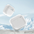 Etui Silicone na Słuchawki Apple Airpods 4, przezroczyste