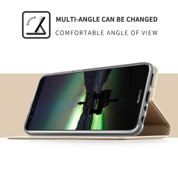 Złote Etui SkinPro do Huawei Y9 2018