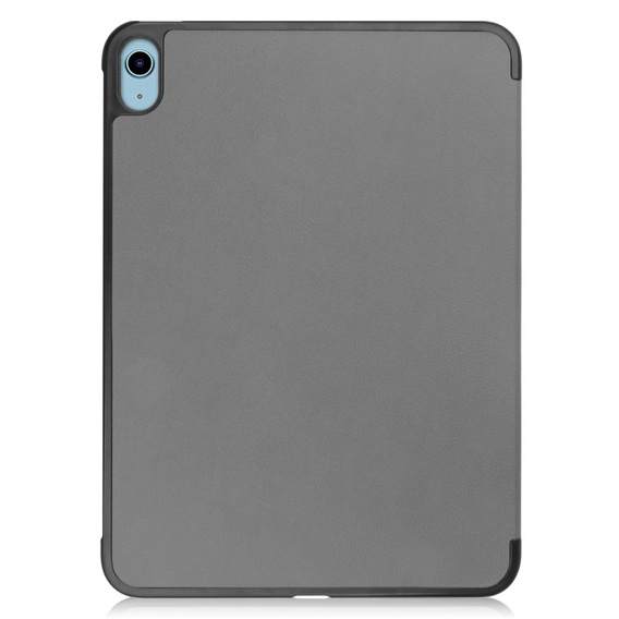 Etui do iPad 10.9" 2022 (10 gen.) / iPad 11" 2025 A16 (11 gen.), Smartcase z miejscem na rysik, szare