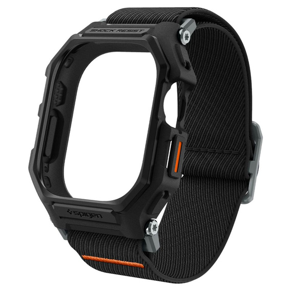 Pasek z etui Spigen do Apple Watch Ultra 1/2/3 49mm, Lite Fit Pro, Czarny