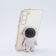 Etui do Samsung Galaxy S23 Plus, Astronaut, białe
