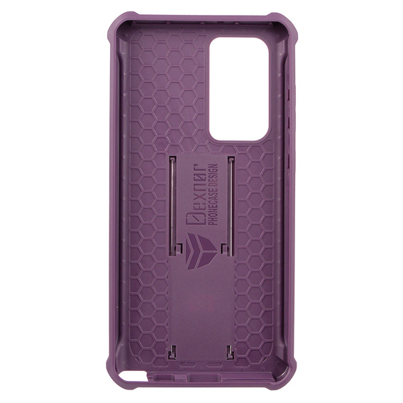 Etui pancerne do Samsung Galaxy S22 Ultra, Dexnor Full Body, Fioletowe