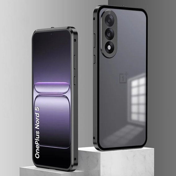 Etui do OnePlus Nord 5, Frame Case, czarne