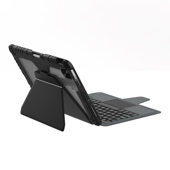 Etui z klawiaturą do iPad Air 11" 2025/2024 (7/6 gen.) / Air 10.9" 2022/2020 (5/4 gen.) / Pro 11" 2021/2020 (3/2 gen.) / iPad 11" 2025 A16 (11 gen.) / iPad 10.9" 2022 (10 gen.), NILLKIN Bumper Link Keyboard C