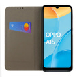 Etui Smart Magnet do Oppo A15 / A15S, Black