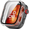 2w1 Etui + Szkło Hartowane do Huawei Watch Fit 4 Pro, Przezroczyste