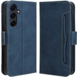Etui z klapką do Samsung Galaxy A55 5G, Card Slot, niebieskie