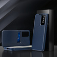 Etui z klapką do Samsung Galaxy S23 Ultra, Smart View Wallet, niebieskie